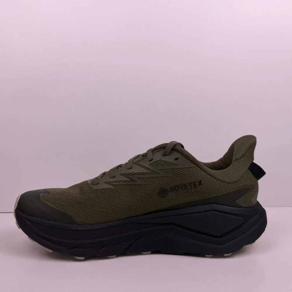 Hoka One One Challenger 8 Trail Running Shoe Men's Size 10D Olive Green Sample